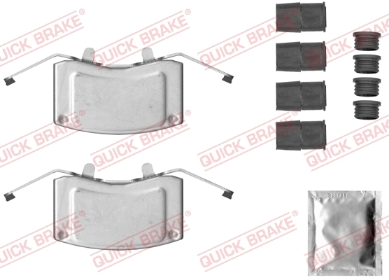 Accessory Kit, disc brake pad